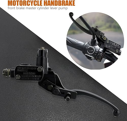 Miniatura 2 de LOCOPOW Cilindro maestro de palanca de freno hidráulico de 78 pulgadas para chino 50cc-250cc 110cc 125cc ATV Quad Dirt Mini Bike ciclomotor Tao Tao