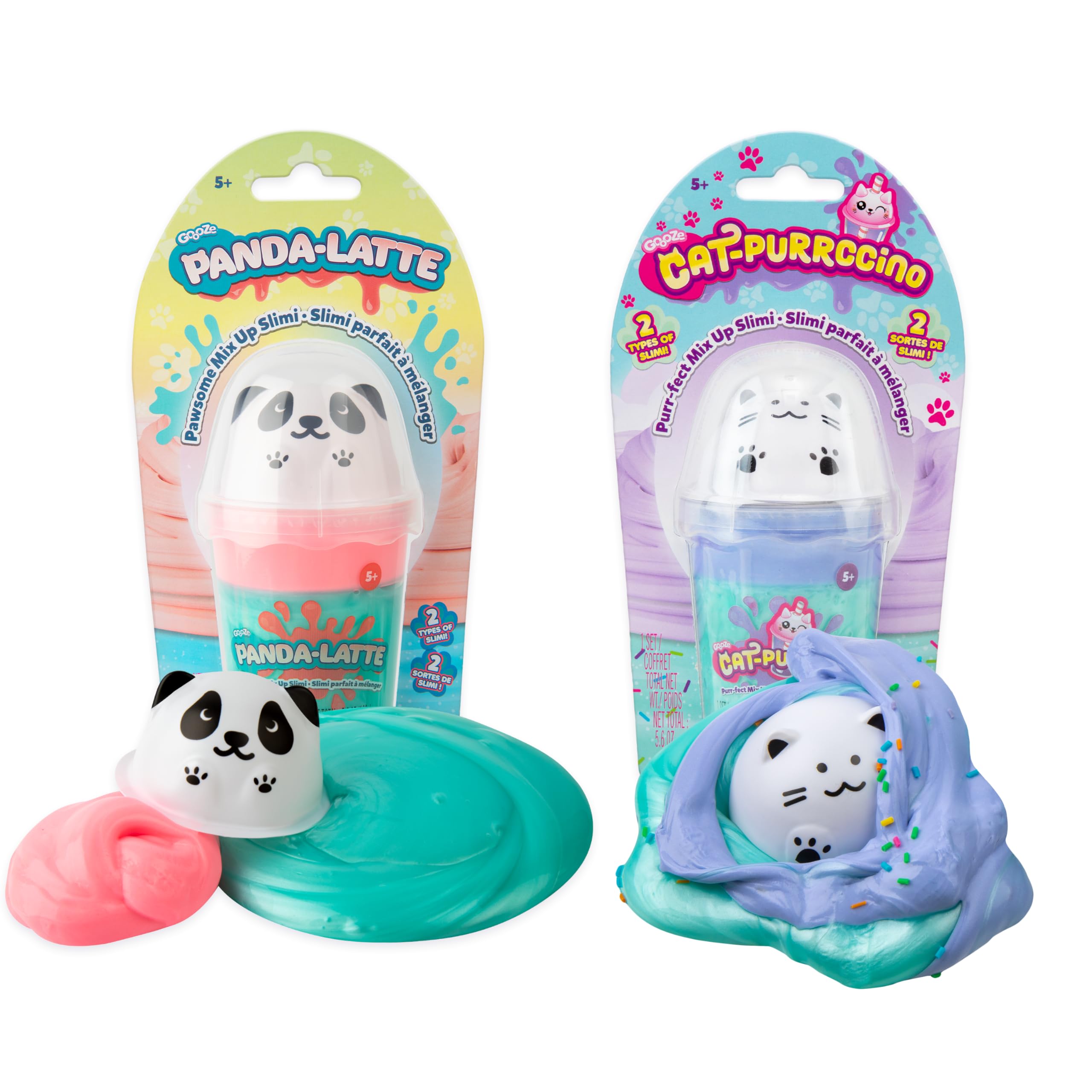 Amazon.com: ORB Cat Slime and Panda Slime 2 Pack - Scented Panda