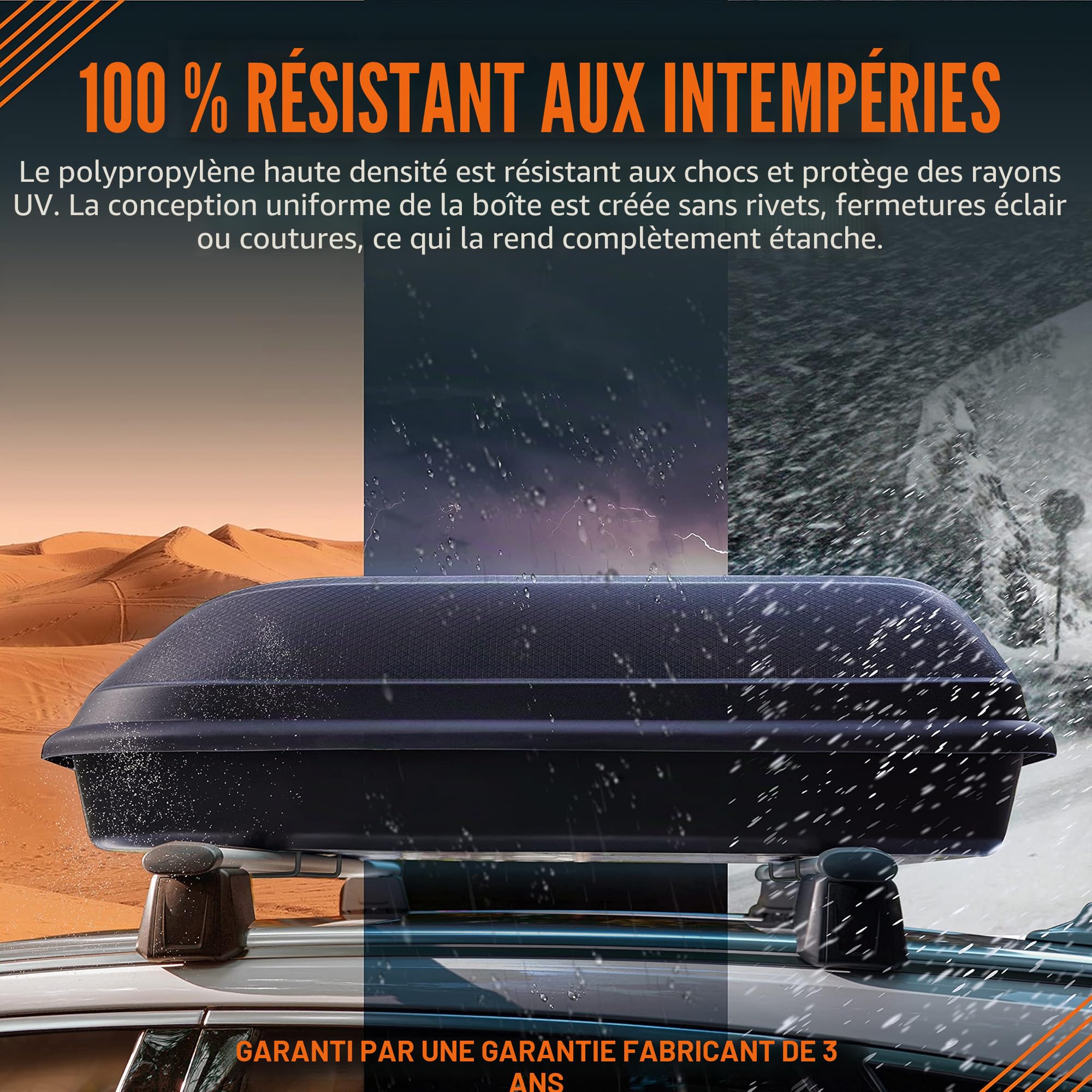 RAX Coffre de Toit 320 l