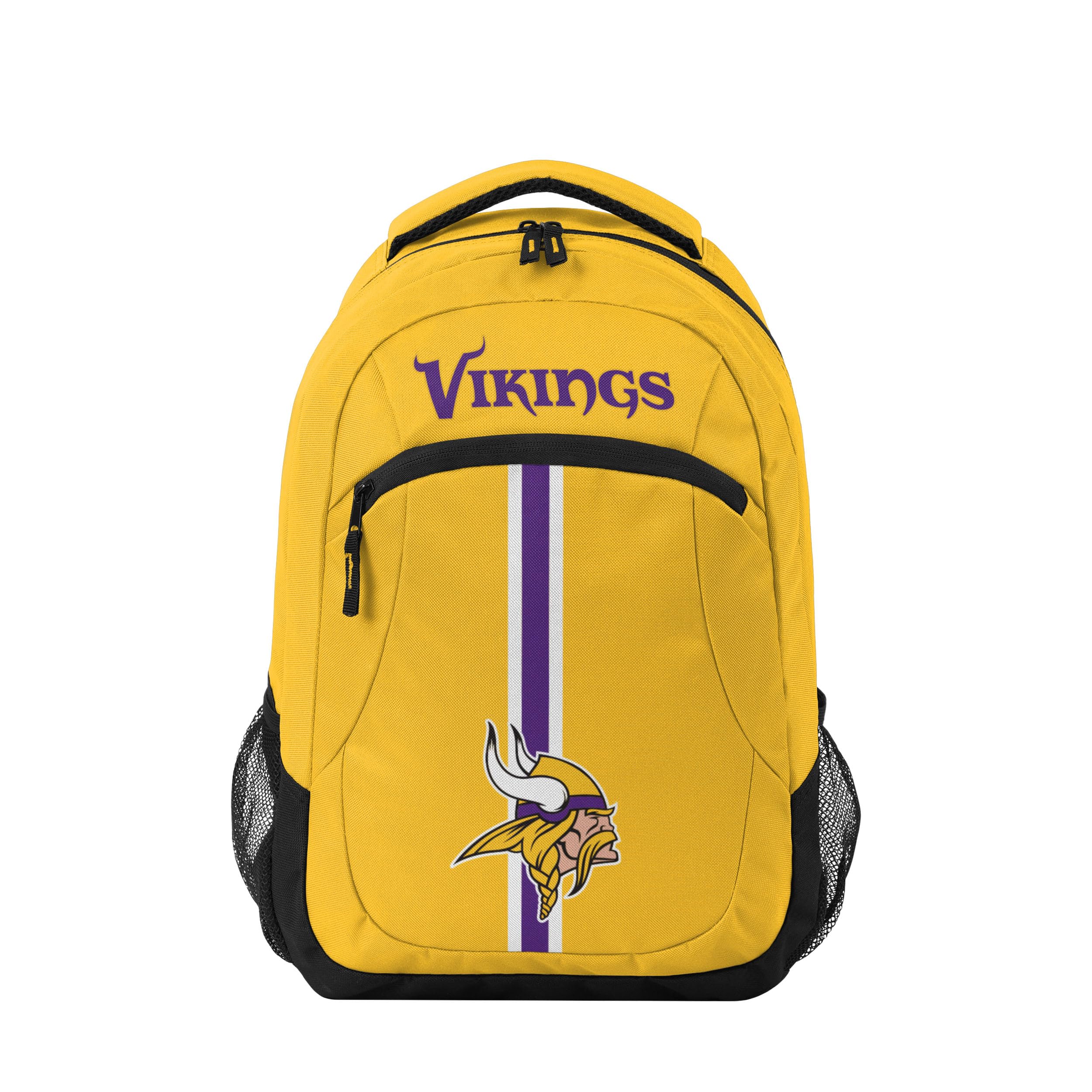 FOCO Minnesota Vikings NFL Alternate Color Action Backpack - Yellow