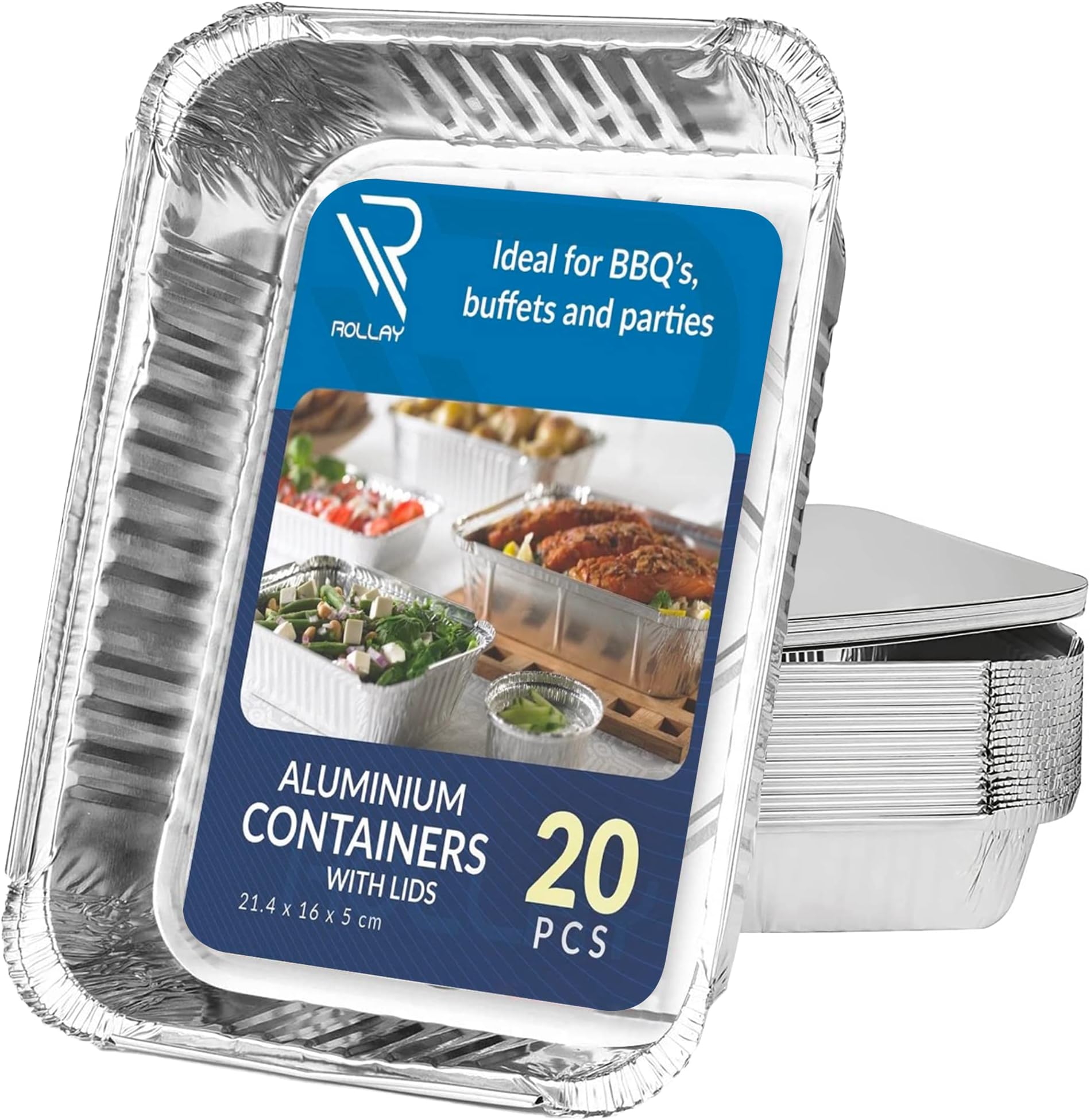 1000ml Foil Trays