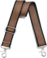 Vista 115 de Correa de Bolso Ancha Correa de Hombro Ajustable Correa de Repuesto Cruzada Correa de Bolso de Hardware Plateado