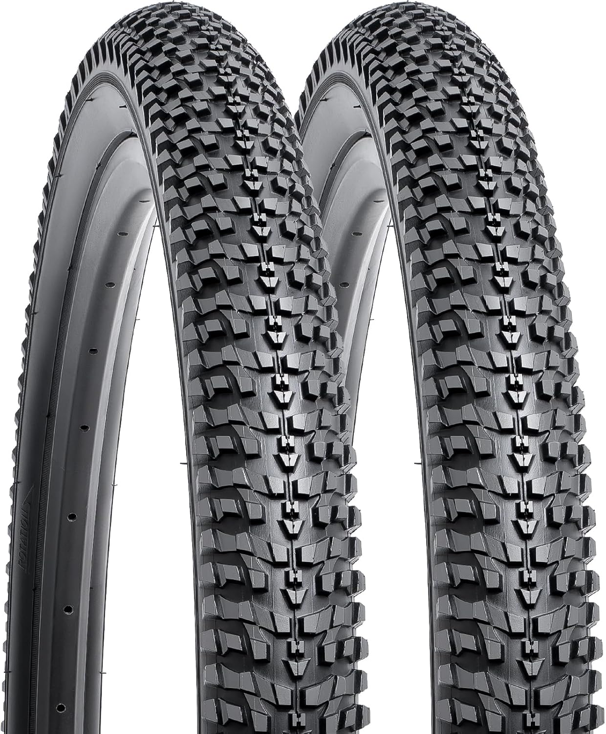 YUNSCM 2-PCS 27.5" Bike Tires 27.5x1.95/53-584 Compatible with 27.5 x 1.95 Mountain Bike Bicycle Tires (Y-1506)