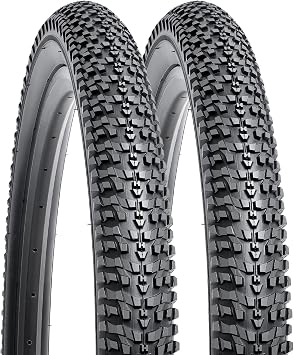 YunSCM 2 x Foldable 27.5 Inch Bicycle Tyres 27.5 x 2.35 Sheath 60-584 Compatible 27.5 x 2.30 27.5 x 2.35 27.5 x 2.40 City/Road/Mountain Bike Tyres