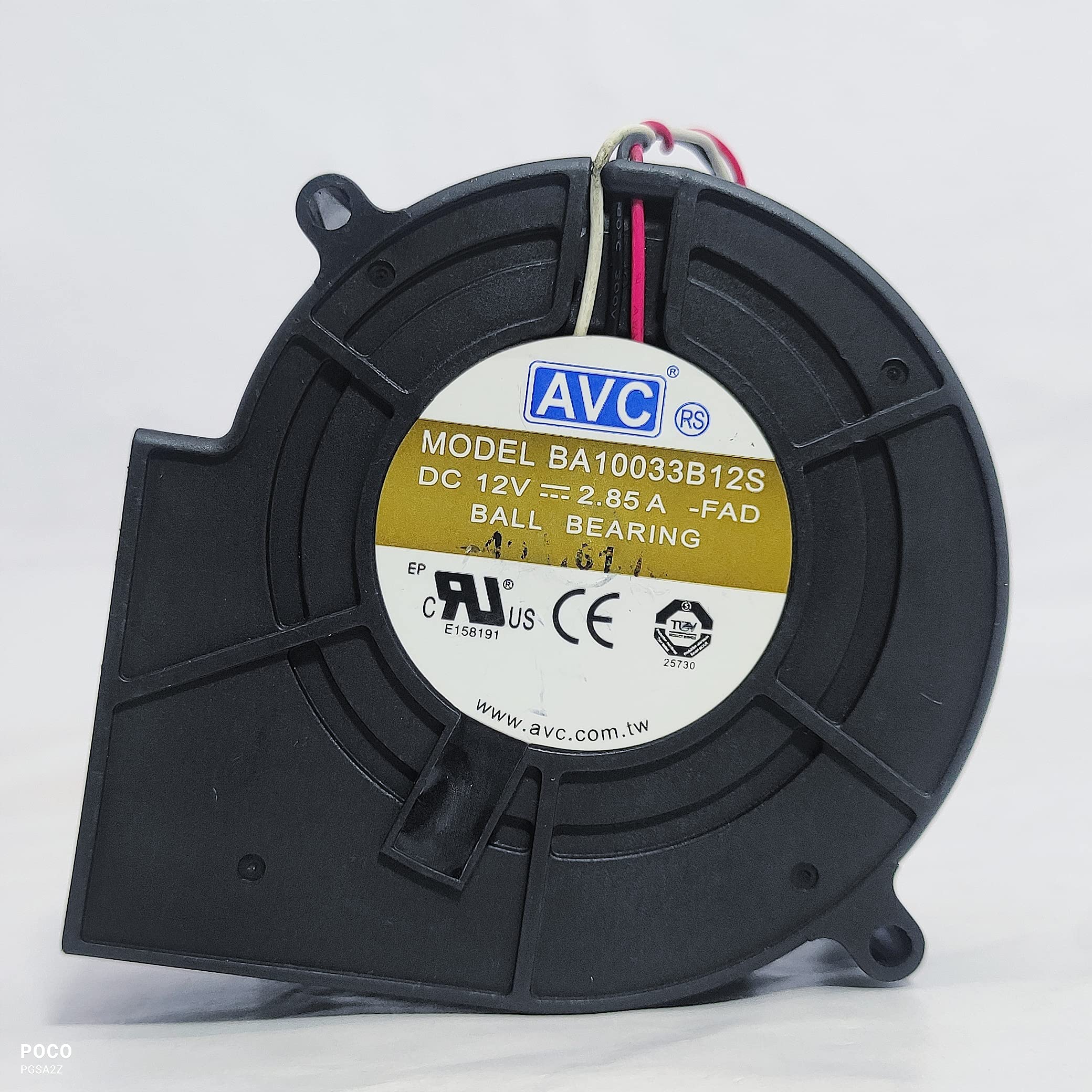PGSA2Z AVC BA10033B12S DC12V 2.85A Double Ball Centrifugal Turbine cooling fan (B08YYZ66HL) Amazon Price History, Amazon Price Tracker