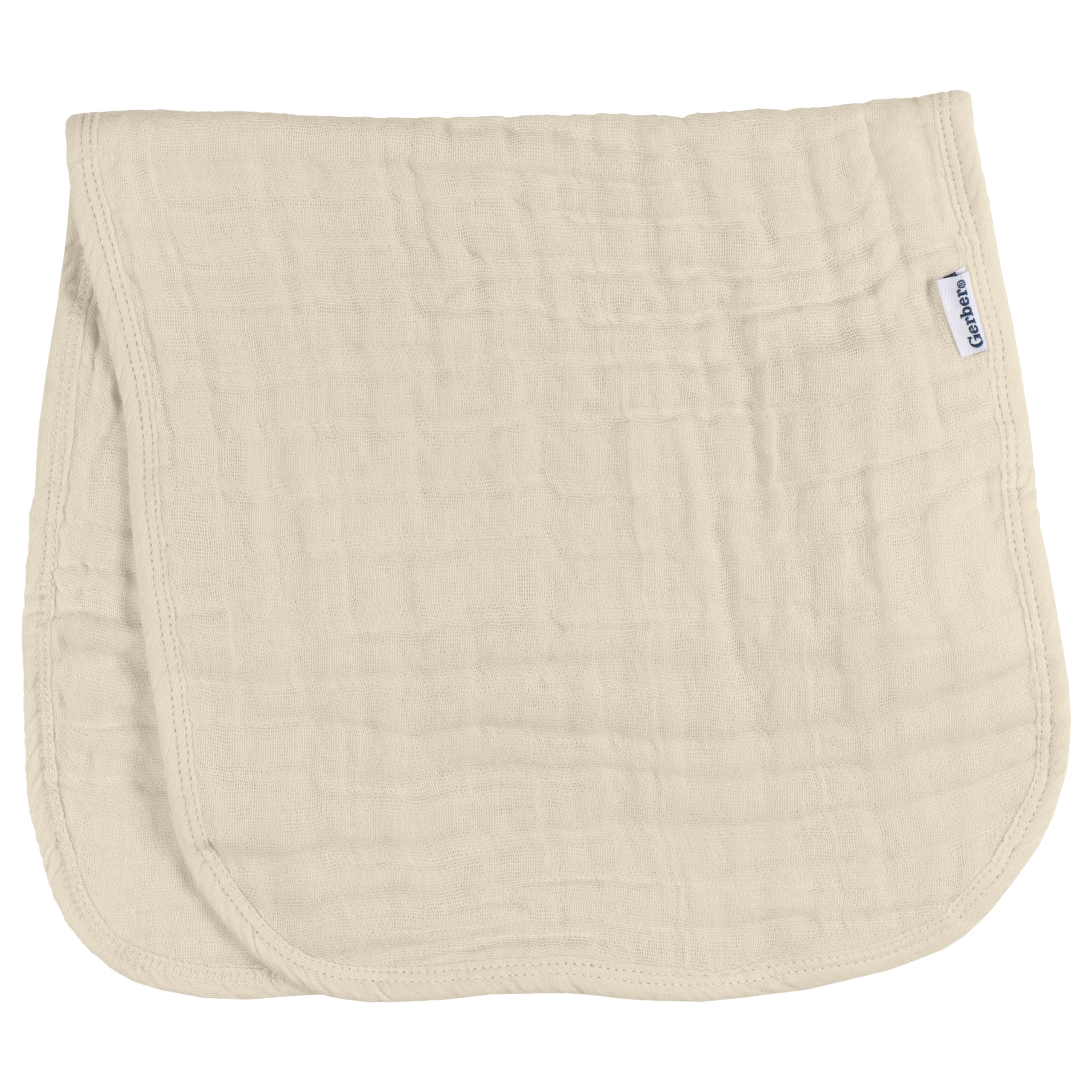 Gerber Baby panni antirigurgito in mussola confezione da 6 multi marroni taglia grande 20" x 10"
