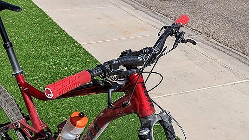 Miniatura 7 de Manillares MTB, Manillares de 27.559 in, Manillar de bicicleta de montaña, Manillares MTB Riser 31.8, 3K Matt Carbon Mountain Bike Bars, Ligero