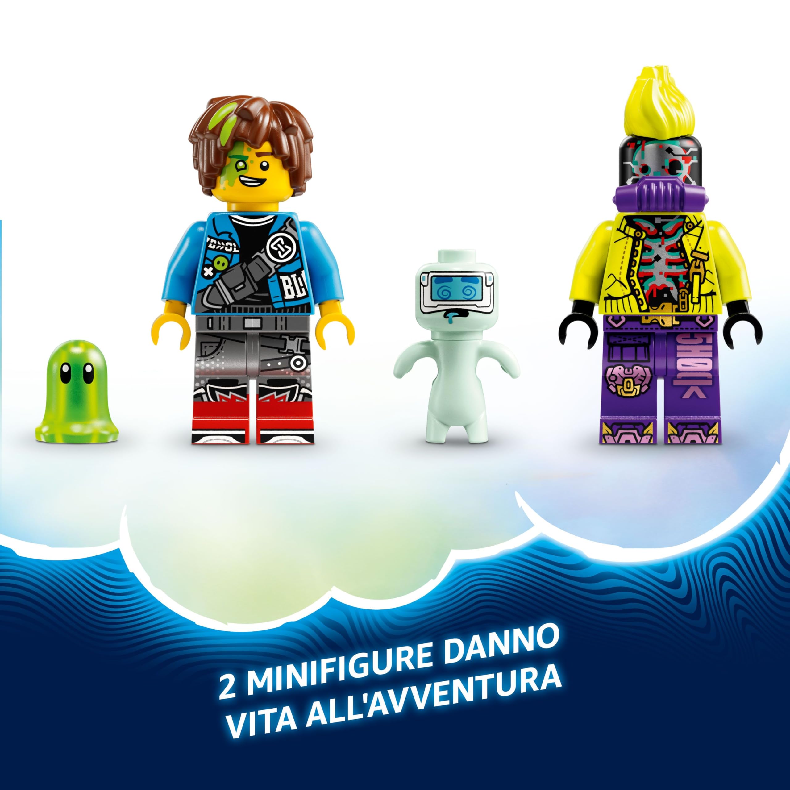 LEGO DREAMZzz Il Fuoristrada da Corsa di Mateo e Z-Blob, Giochi di Ruolo 3 in 1 Trasformabili per Bambini e Bambine da 8 Anni, Veicolo o Macchina Giocattolo o Moto, Idea Regalo di Compleanno 71491