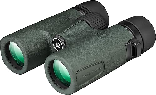 Vortex Optics Bantam HD - Binoculares juveniles de 6.5 x 32 pulgadas, sistema óptico HD, revestimientos de lentes XR, armadura de goma, trípode