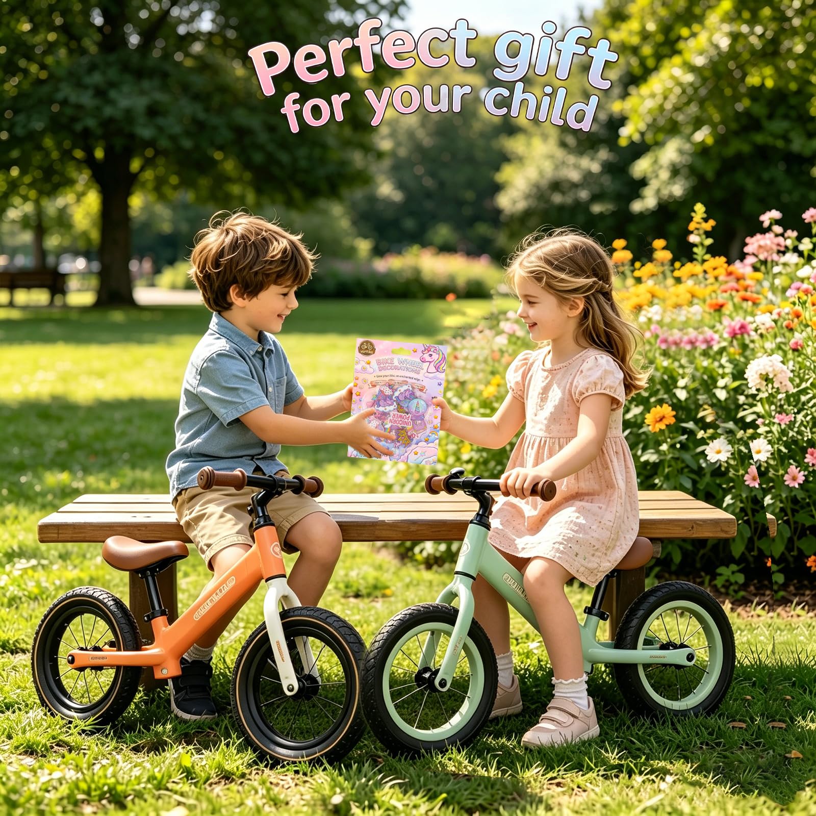 Colorful Bike Spoke Decorations for Kids -6