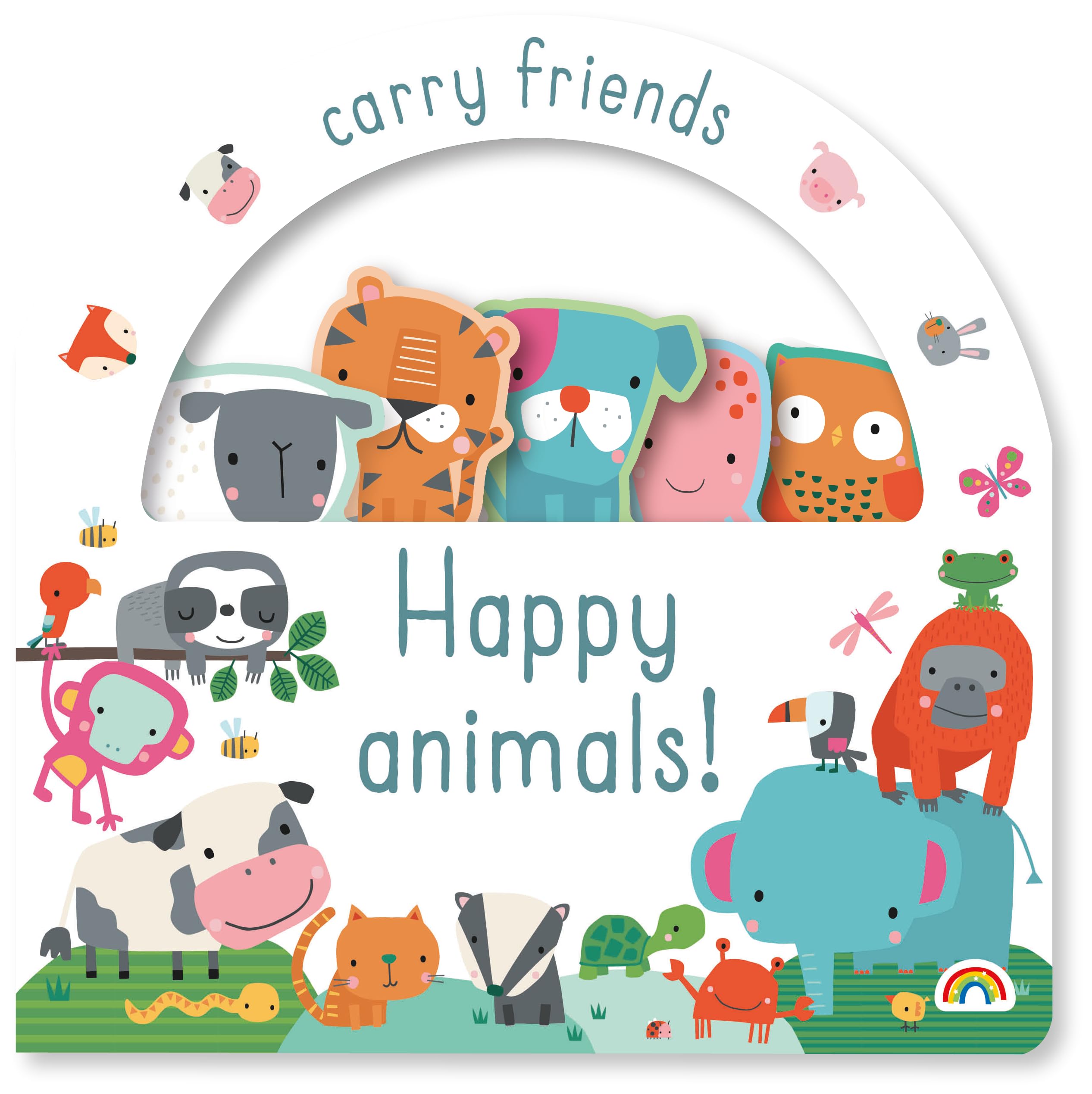 Carry friends - Happy animals (Carry Friends books)