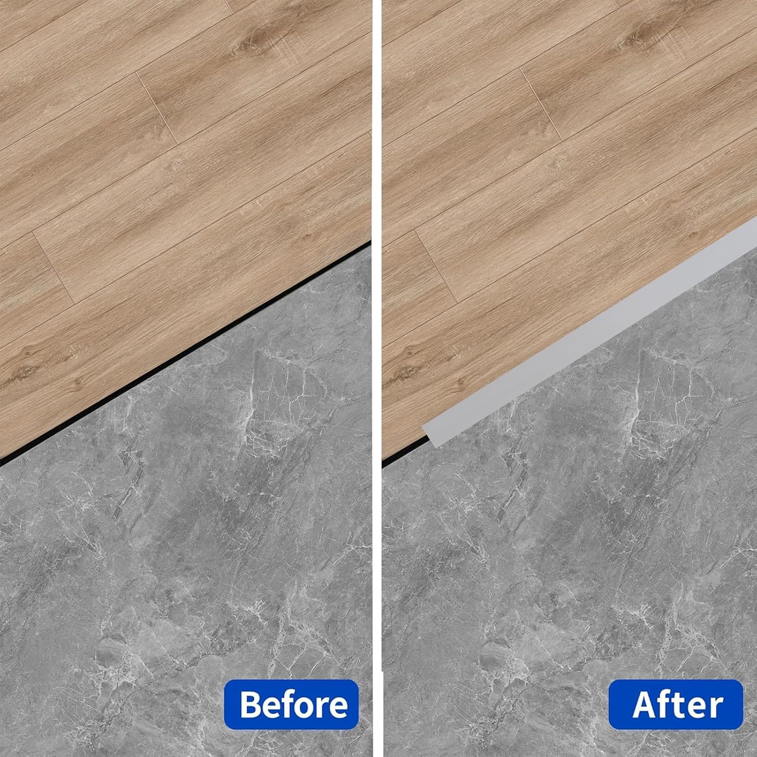 3 piezas de aluminio moldeado en T tira de transición de piso tira divisoria plana de metal for unir huecos de piso perfil laminado tiras de cubierta de borde de piso(2cm x 0.9m)