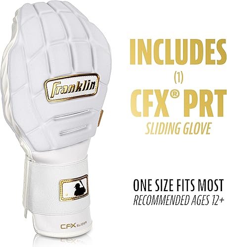 Miniatura 9 de Franklin Sports MLB - Guante deslizante de béisbol + sóftbol - CFX PRT protector para adultos, guante deslizante para la mano izquierda + derecha,
