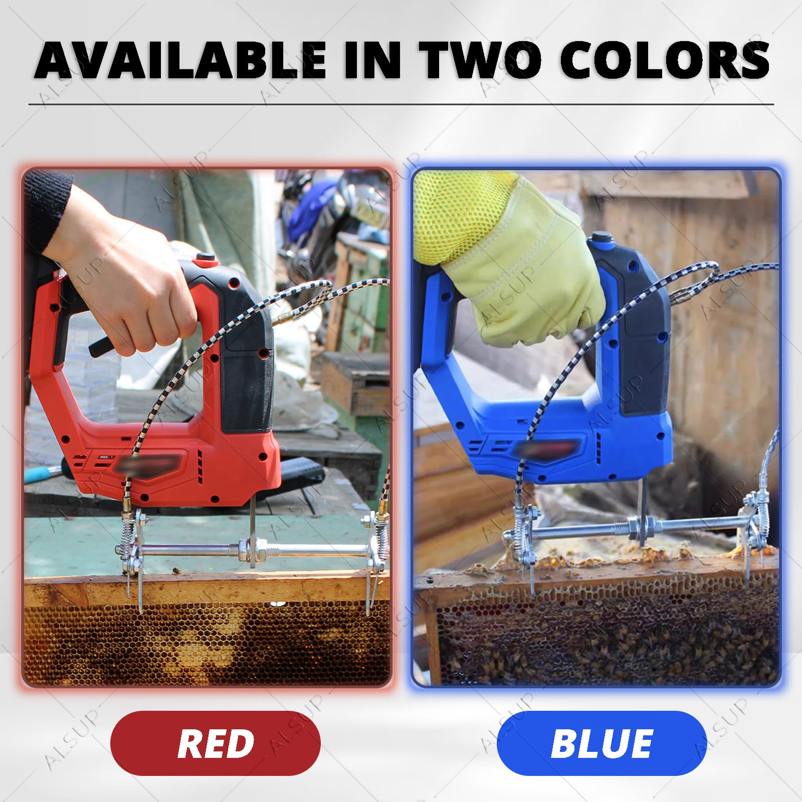 Beehive Frame Shaker, macchina commerciale per scuotere le api, senza fili, senza spazzole, strumento di rimozione delle api con caricatore per apiari e apicoltura