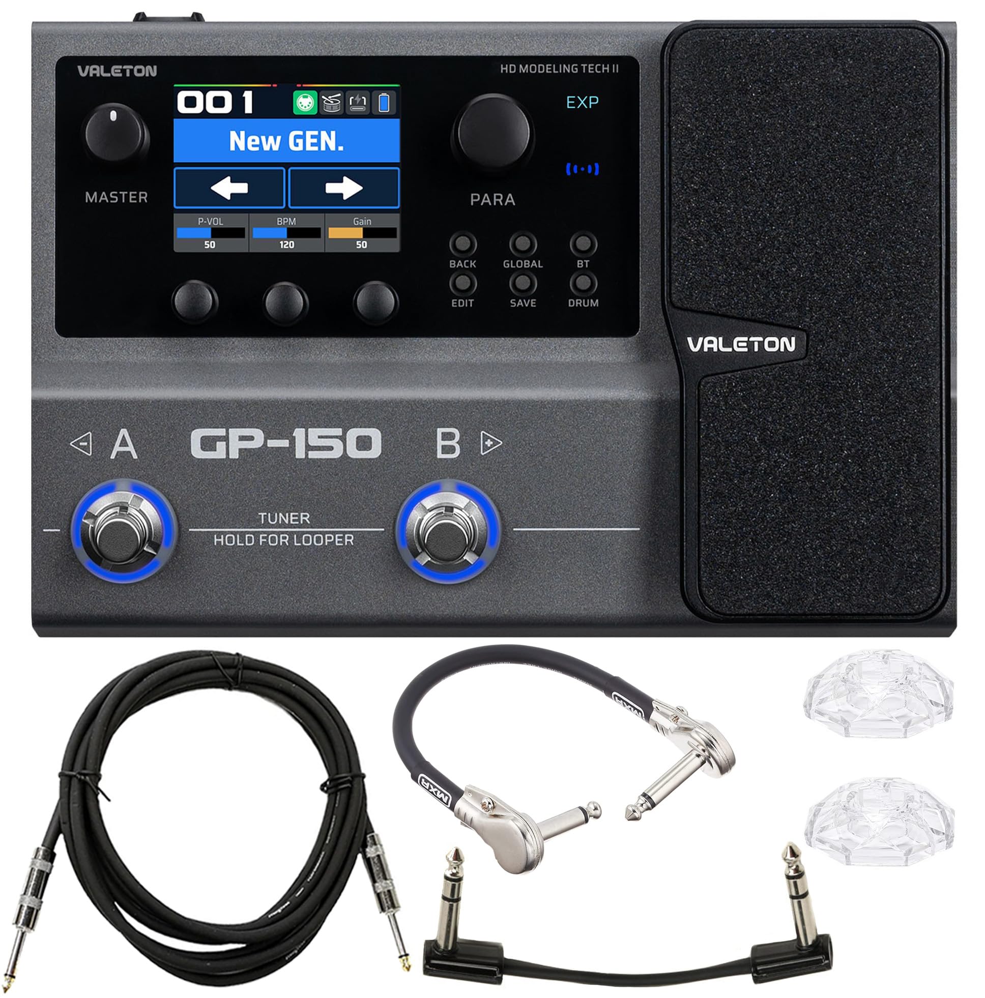 Amazon.com: Valeton GP-150 Multi-Effects Guitar Processor with HD