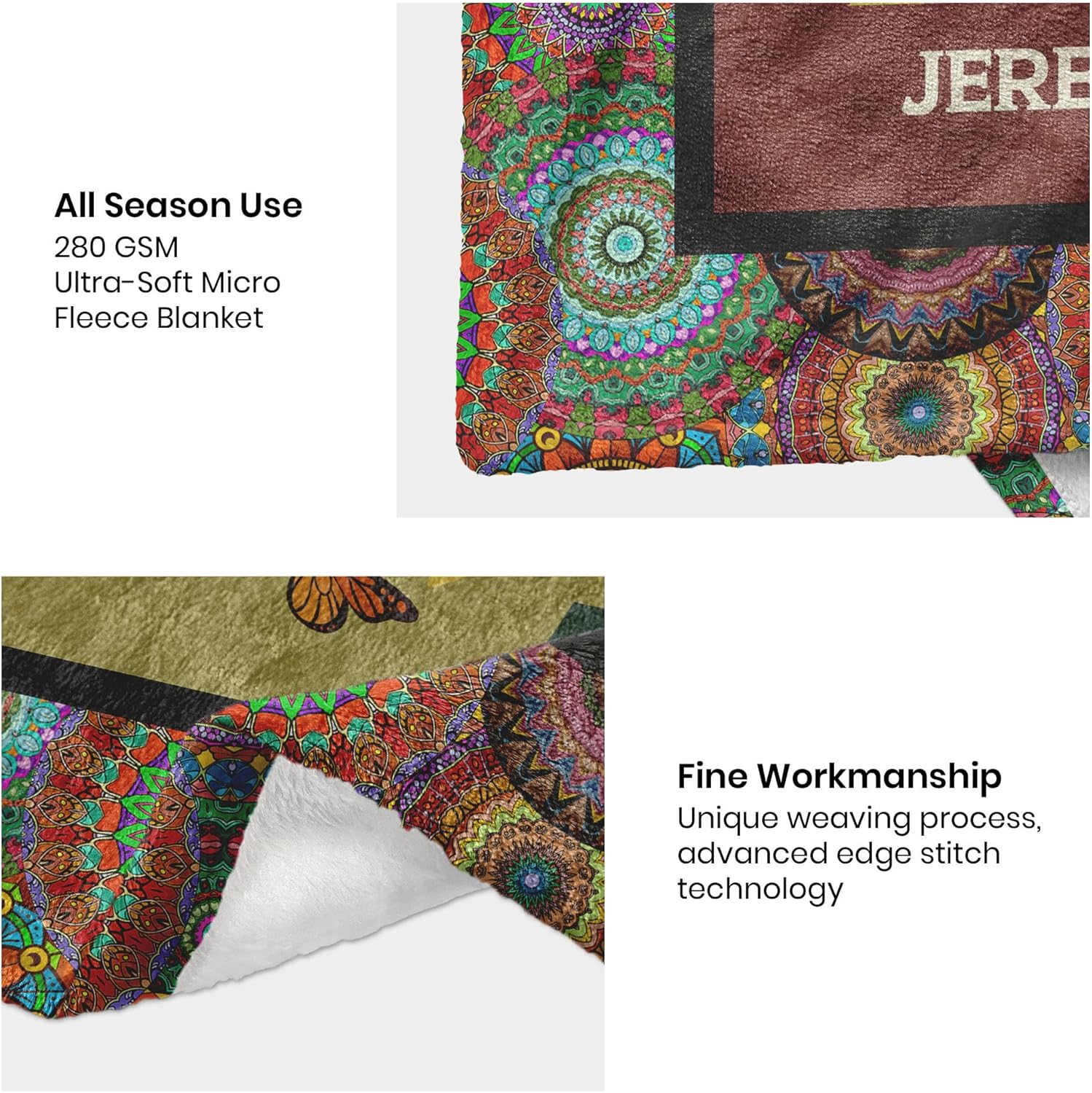 Christian Gifts for Women Throw Blanket 60"x50", Christian Birthday Gifts, Religious/Spiritual Gift for Women Bible - Image 6