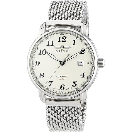 Zeppelin Orologio Classico Uomo 7642M5 | GMT Secondo Fuso Orario, Quarzo Svizzero