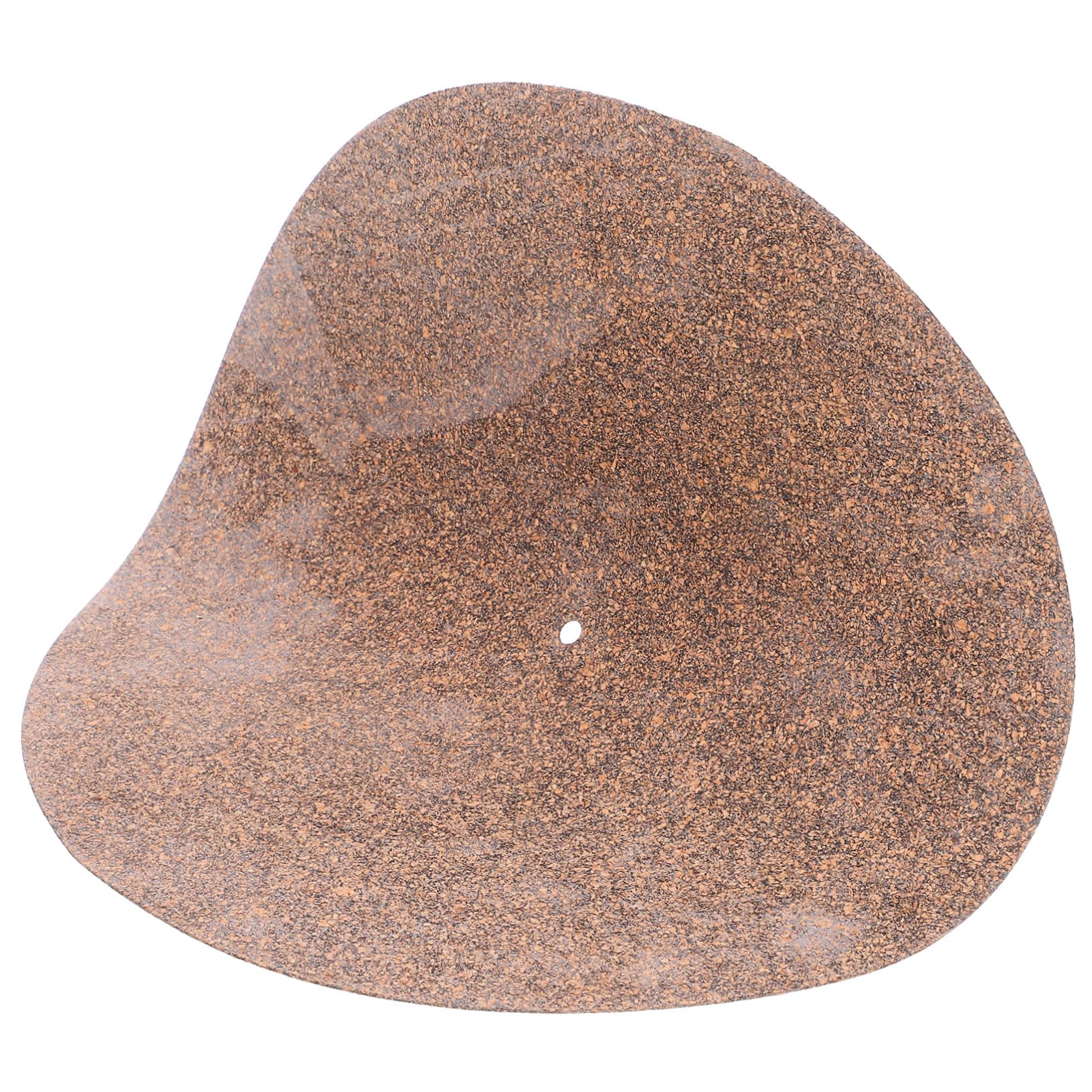 BESPORTBLE Phonograph Records Pad Cork Turntable Mat Record Player Mat Stable Performance