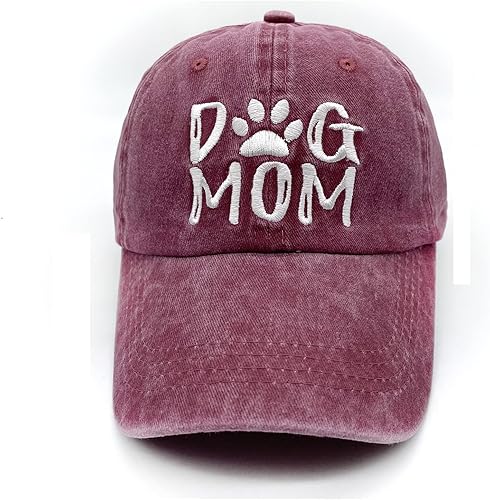 Miniatura 7 de Waldeal Gorra de béisbol ajustable de mezclilla bordada para mujer