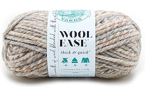 Lion Brand Yarn Wool-Ease Thick & Quick: Cozy Crafts with Chunky Wool