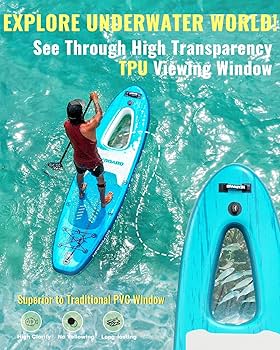 heyboard SUPボード HEYBOARD Inflatable Stand Up Paddle Board 10'6