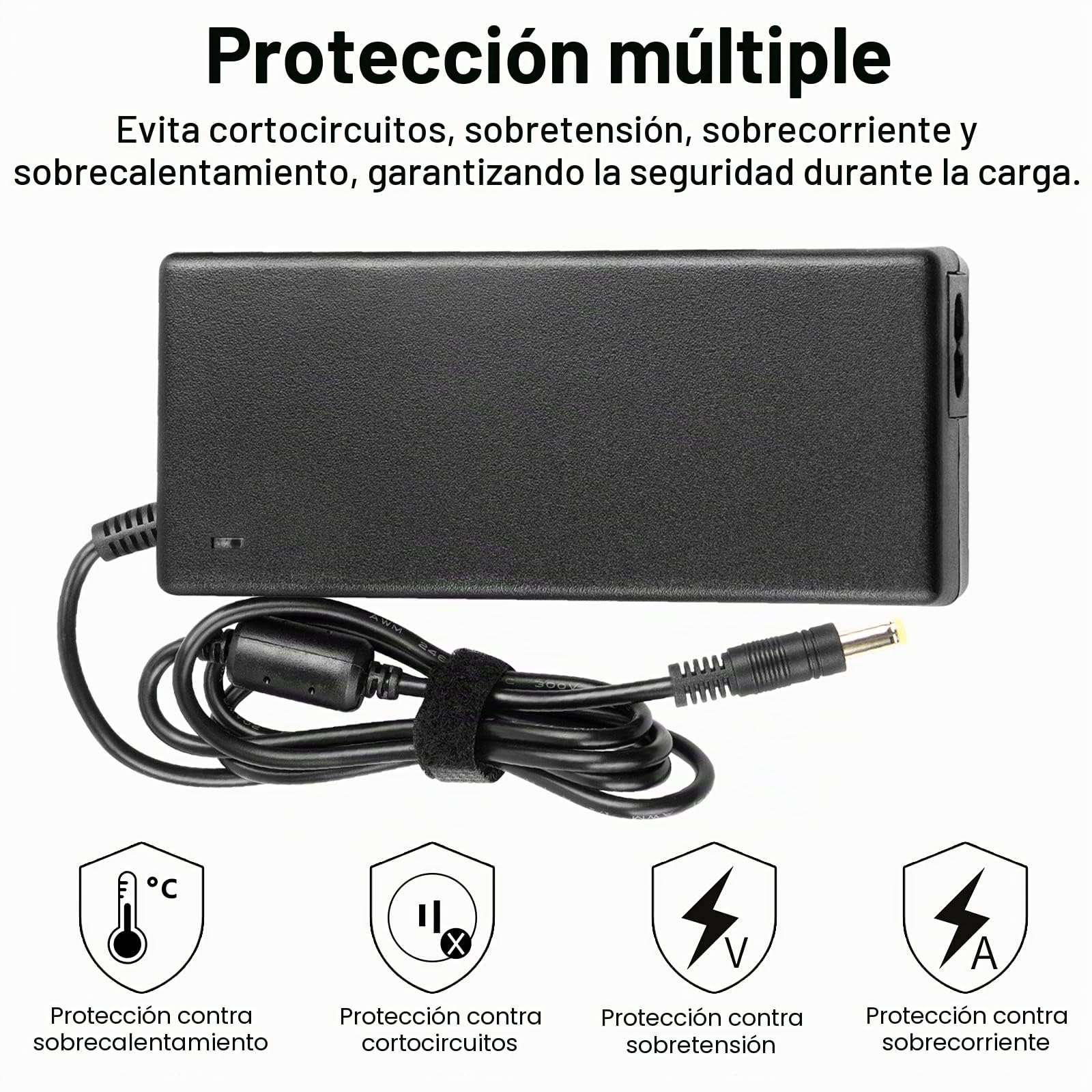 LabTEC 42V 2A Fast Charger 5.5mm 2.1mm for Electric Bike Battery 36V Power Supply Compatible Gotrax GXL G2 V2 S2 Apex Cityscape GKS D1