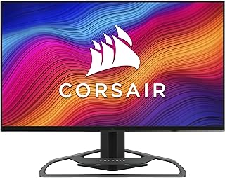 Corsair XENEON 32QHD165 Gaming Monitor - 32-Inch, IPS QHD (2560 x 1440), AMD FreeSync Premium Adaptive Sync, 165Hz Refresh Rate, 1ms, DisplayHDR400, HDMI, USB 3.1 Type-C, DisplayPort - Black
