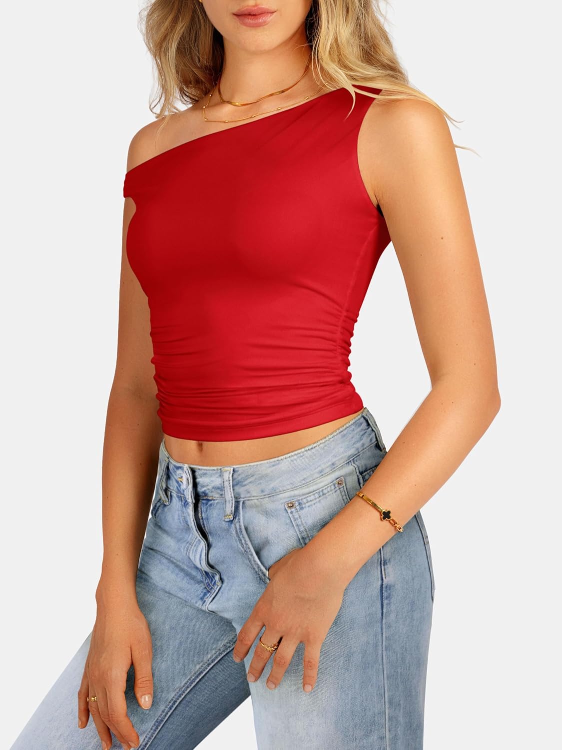 ATHMILE Womens Off The Shoulder Tops Summer Sleeveless Shirts Going Out Crop Tank Top Y2K T Corset Tube Fashion Outfits 2026 - Image 2