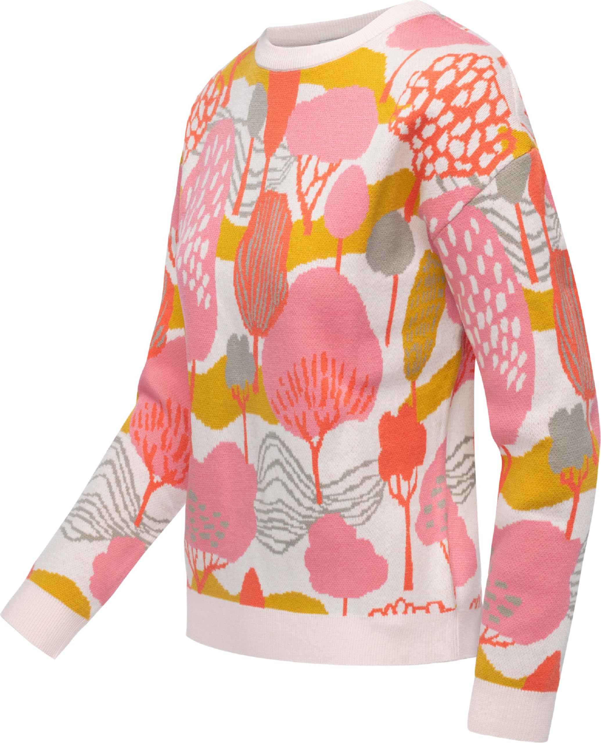 Ragwear Damen Pullover Oberteil Longsleeve in modischem Print Treenara XS-XXL
