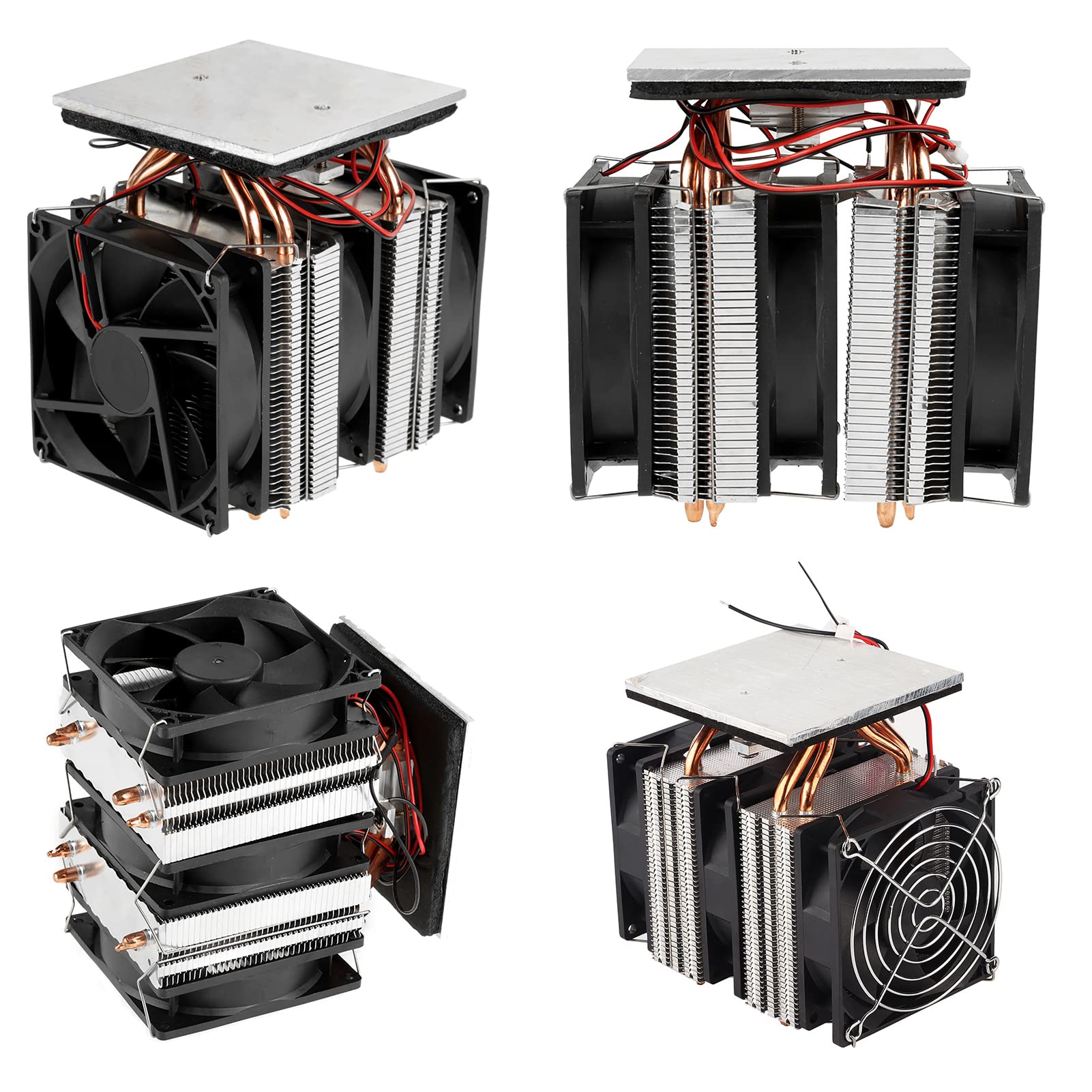 Dispositivo di Raffreddamento Dispositivo di Raffreddamento Termoelettrico 12V 10A Mini Frigo Fai Te con Semiconduttore HT064112, Tubi Cavi in ​​Rame a Raffreddamento Rapido