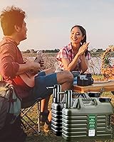 Vista 3 de Portable 5 Gallon Water Jug with Automatic Touch Control Pump,Truly No Leakage Water Container with Spigot,Type-C Rechargeable Black Water Pump Gear