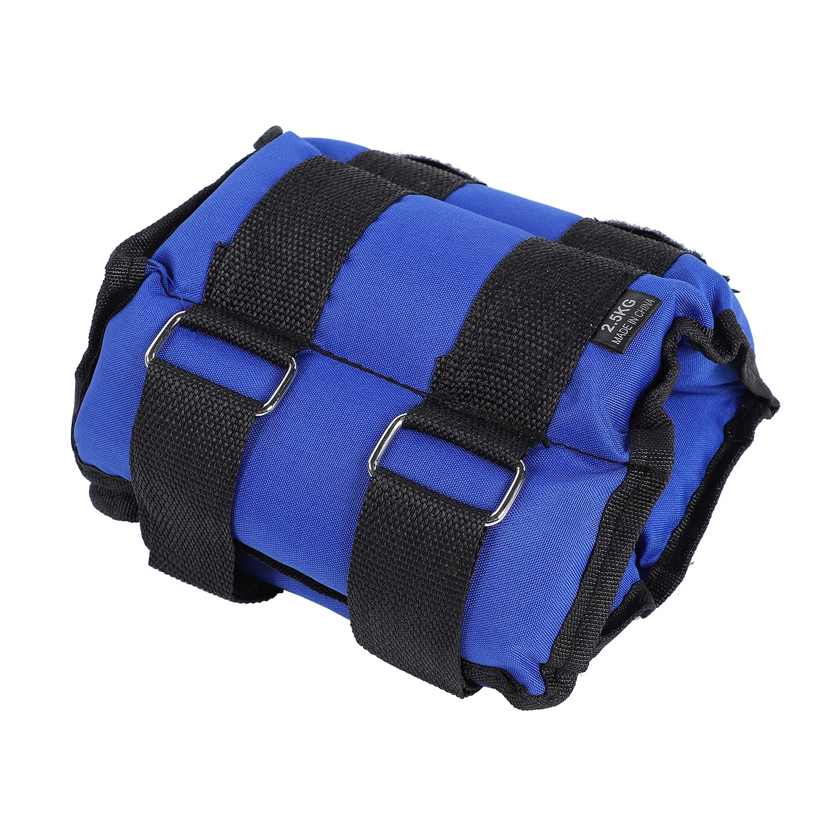 Dilwe Pesas de Tobillo Ajustables, 2 Pesas de Tobillo de Muñeca de 5 Kg para Fitness, Nailon Resistente con Cierres de Gancho y Bucle Ajustables para Entrenamiento Muscular y Pérdida