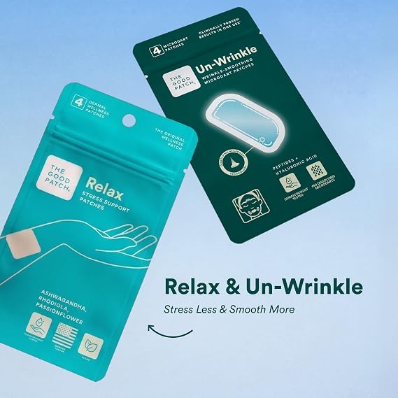 The Good Patch Un-Wrinkle Smoothing Microdart Patches (8 Total Patches)