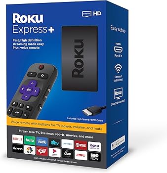 Amazon.com: Roku Express+ HD Streaming Media Player with Voice