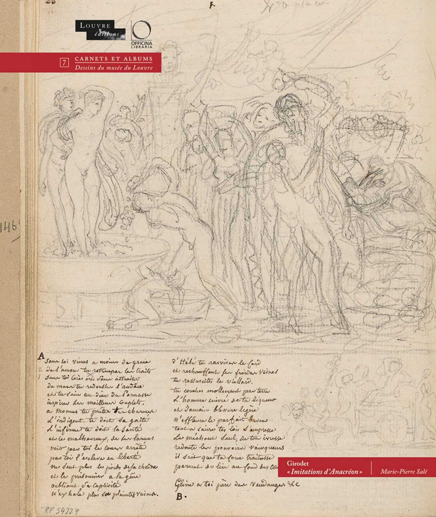 Girodet Imitation d Anacreon recueil poesie antique livre ancien rare