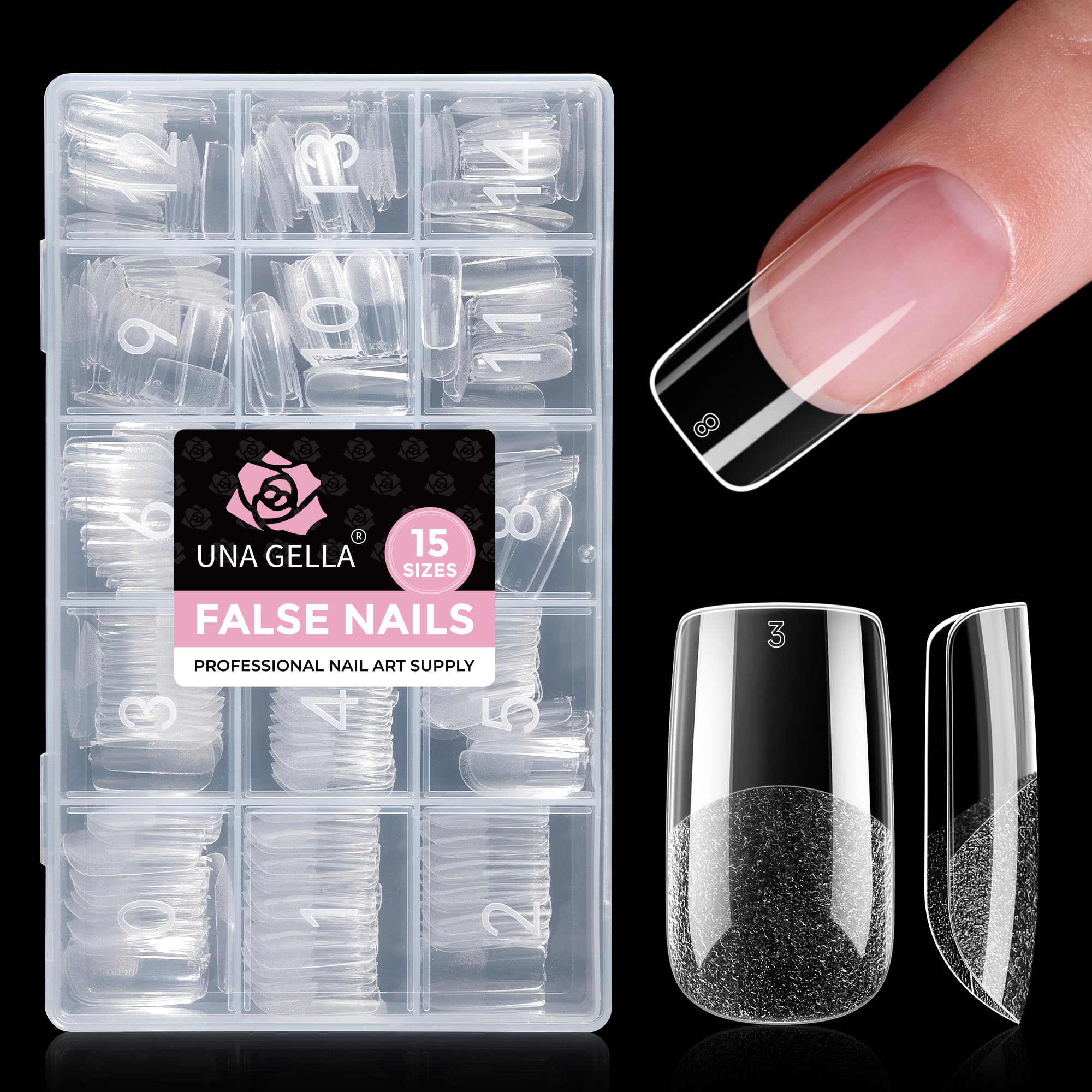 UNA GELLA Nail Glue - No UV Light -15