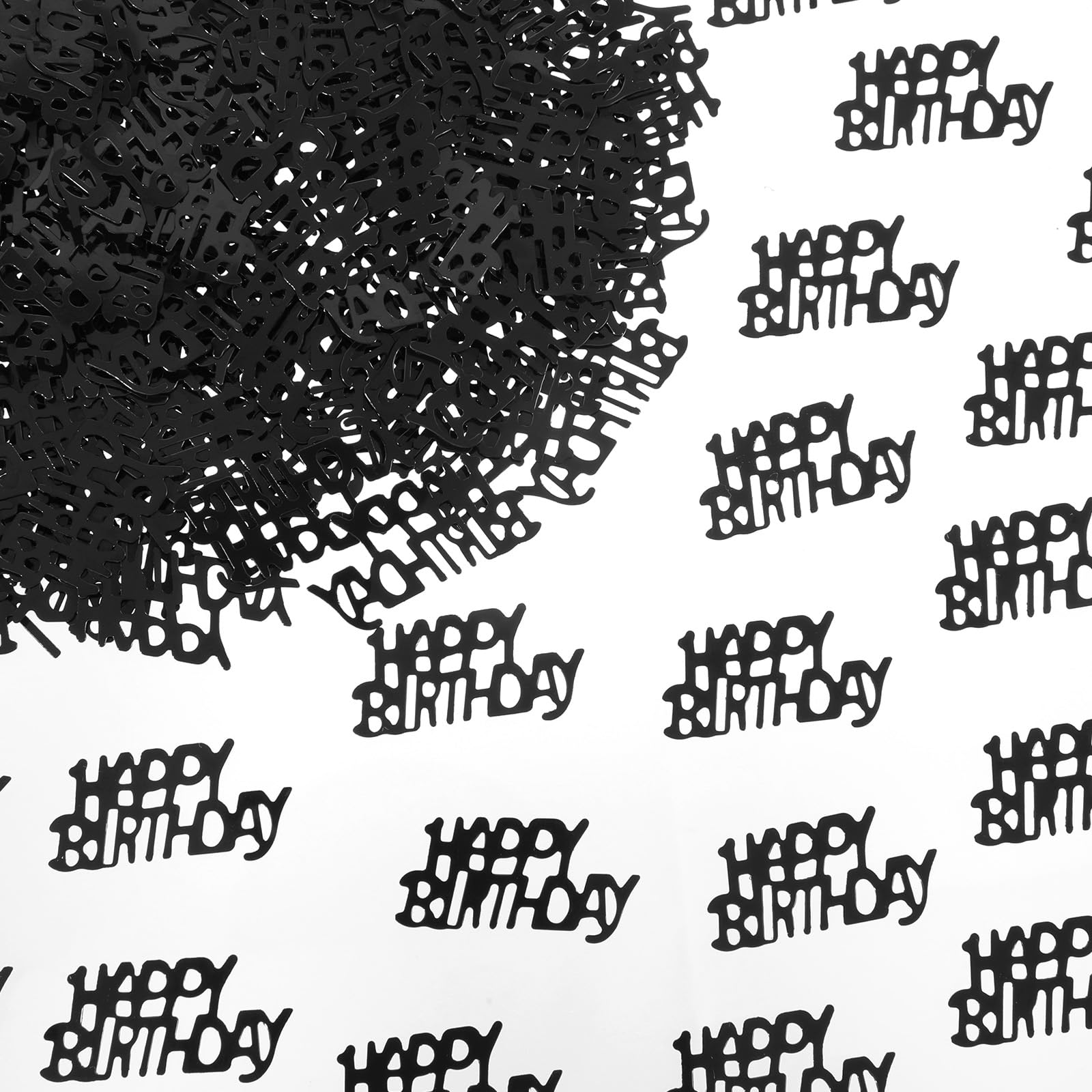 Muiltvoe 15 Gram Happy Birthday Confetti, Gold Table Confetti Scatter Decorations for Birthday Party Baby Shower Table Decor