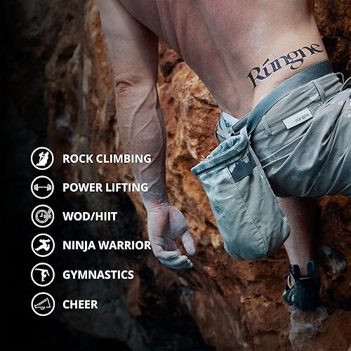 Miniatura 5 de RUNGNE Premium Sports Chalk for Rock Climbing, Bouldering, and Weightlifting - High-Performance Chalk for Superior Grip and Sweat Resistance