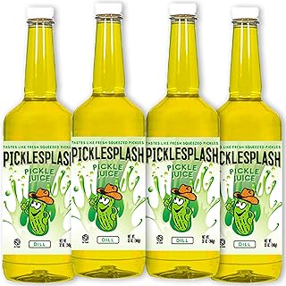 Sponsored Ad - PickleSplash - Dill Pickle Beverage - Sports Hydration Drink for Leg and Muscle Cramps, Pickle Brine, Cooki...