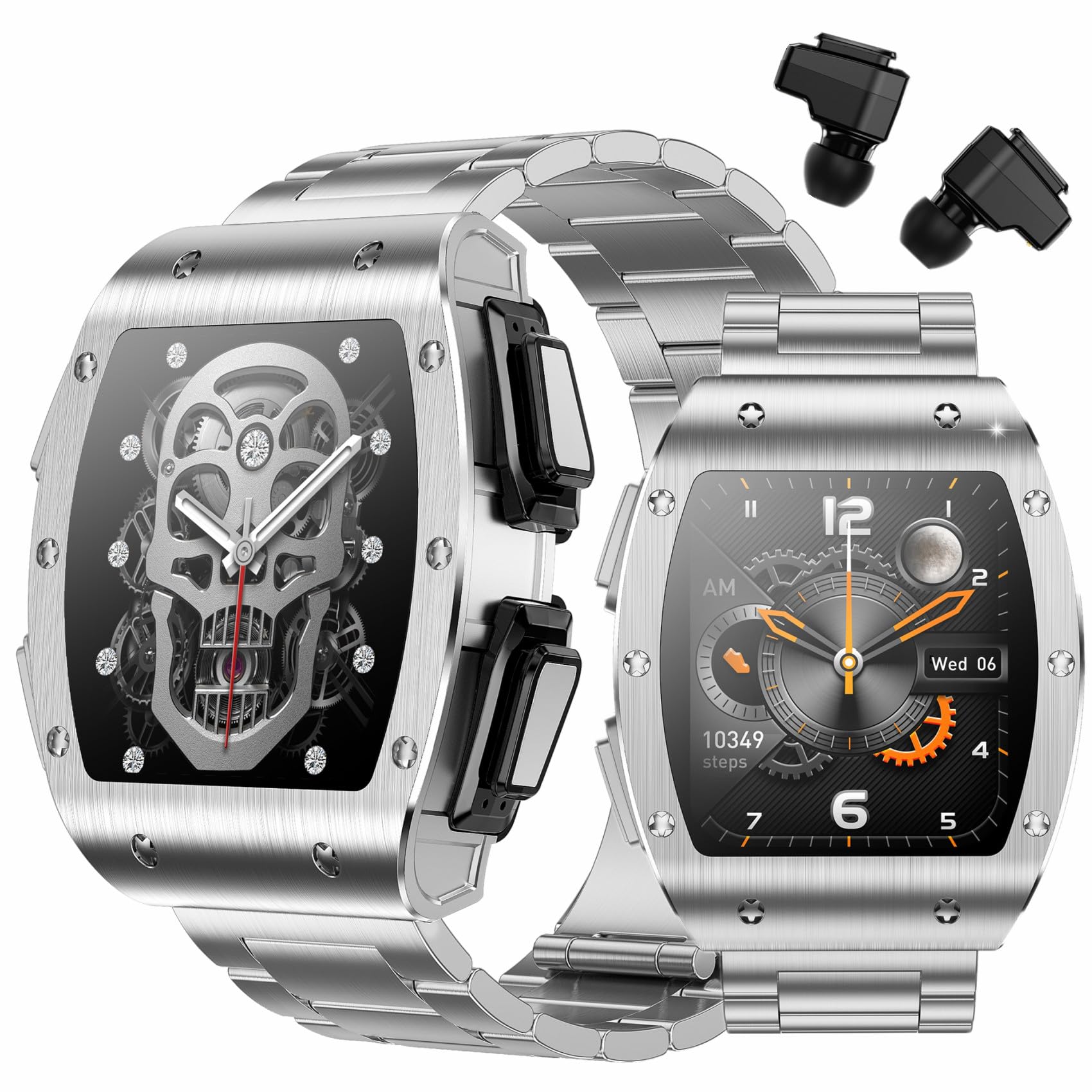 Amazon | JUSUTEK 2025 業界新登場 【スマートウォッチ+TWSイヤホン