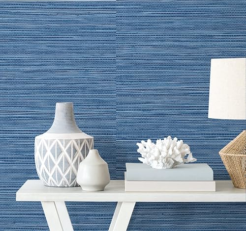 Vista 13 de Lillian August Luxe Haven Luxe - Papel tapiz de sisal (pashmina y plateado metálico)