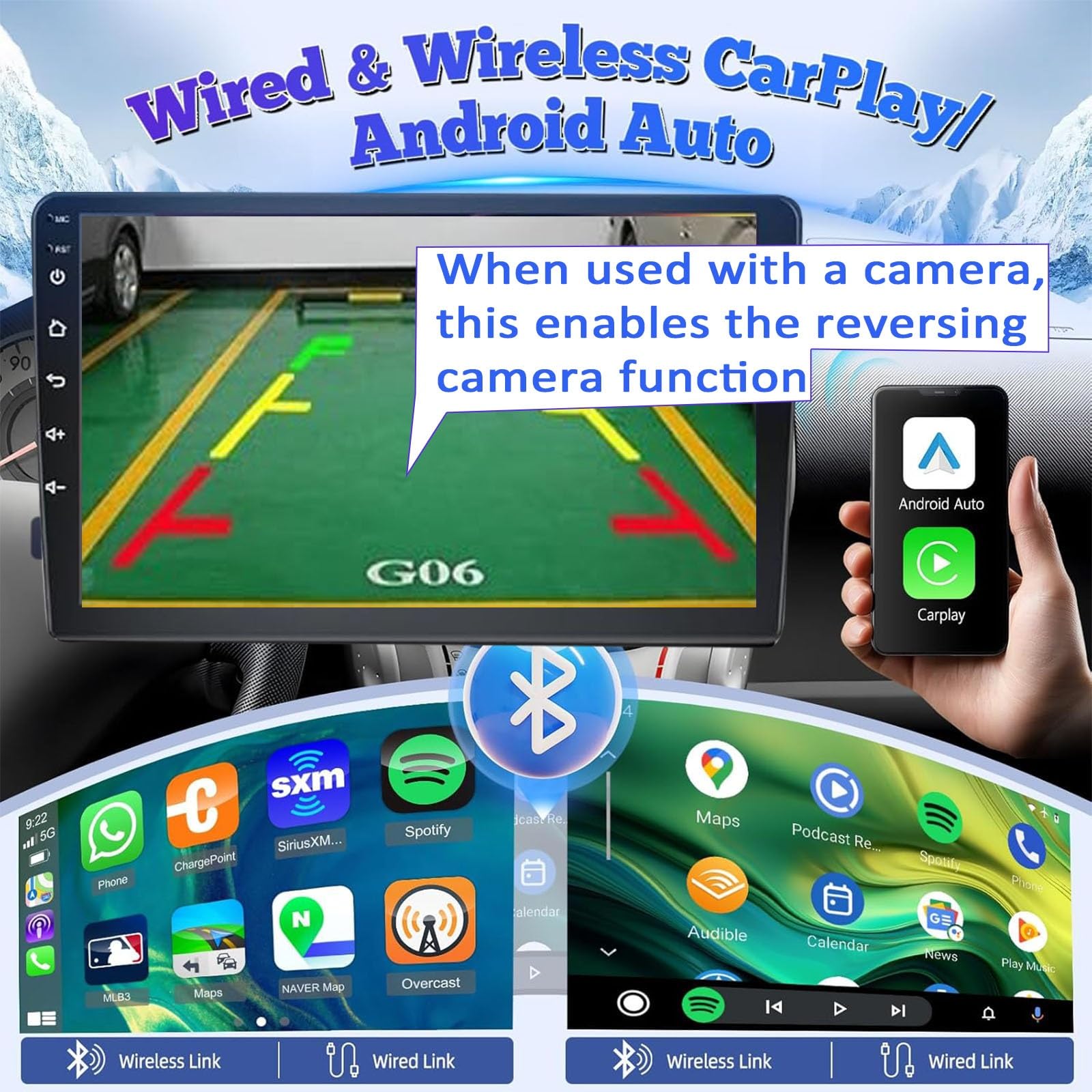 Radio samochodowe do Mazda 3L For Mazda 3 BK 2003-2009 | Ekran dotykowy z systemem Android 15 z bezprzewodowym systemem Android Auto GPS WiFi Navi SWC FM (8-core 6+128G)