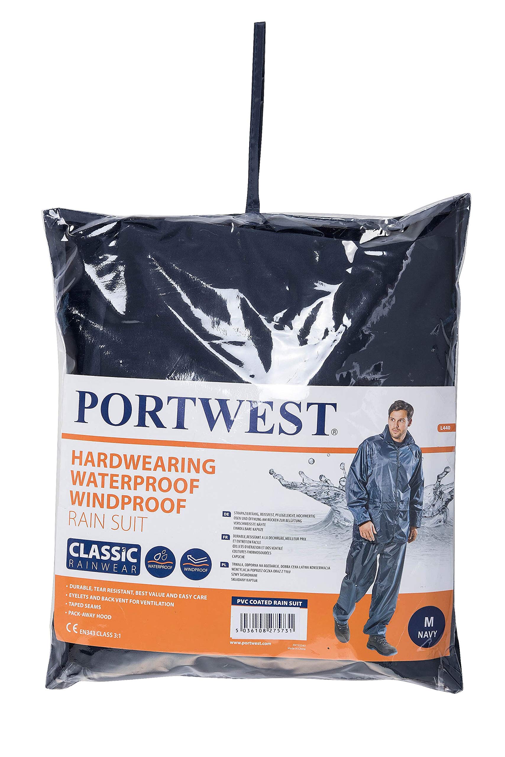Portwest Ensemble de pluie classique