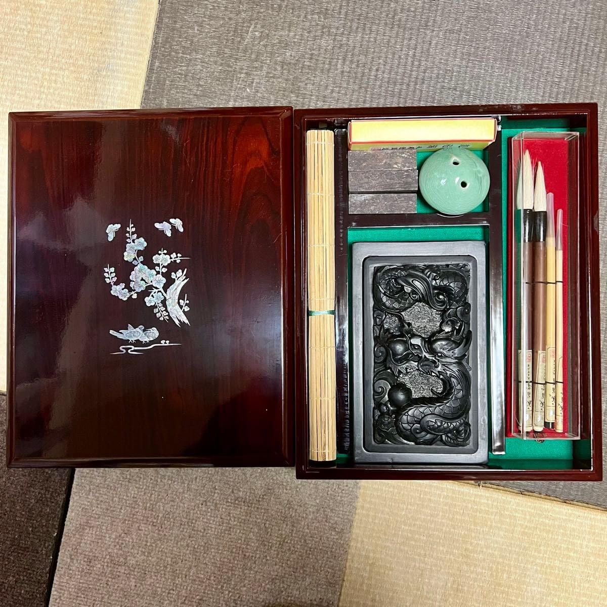 青木聾米　染付　四糸瓶　茶道具　送料込み250704 青木聾米 染付 四糸瓶 茶道具 250704（Amazon.co.jp: 茶道具