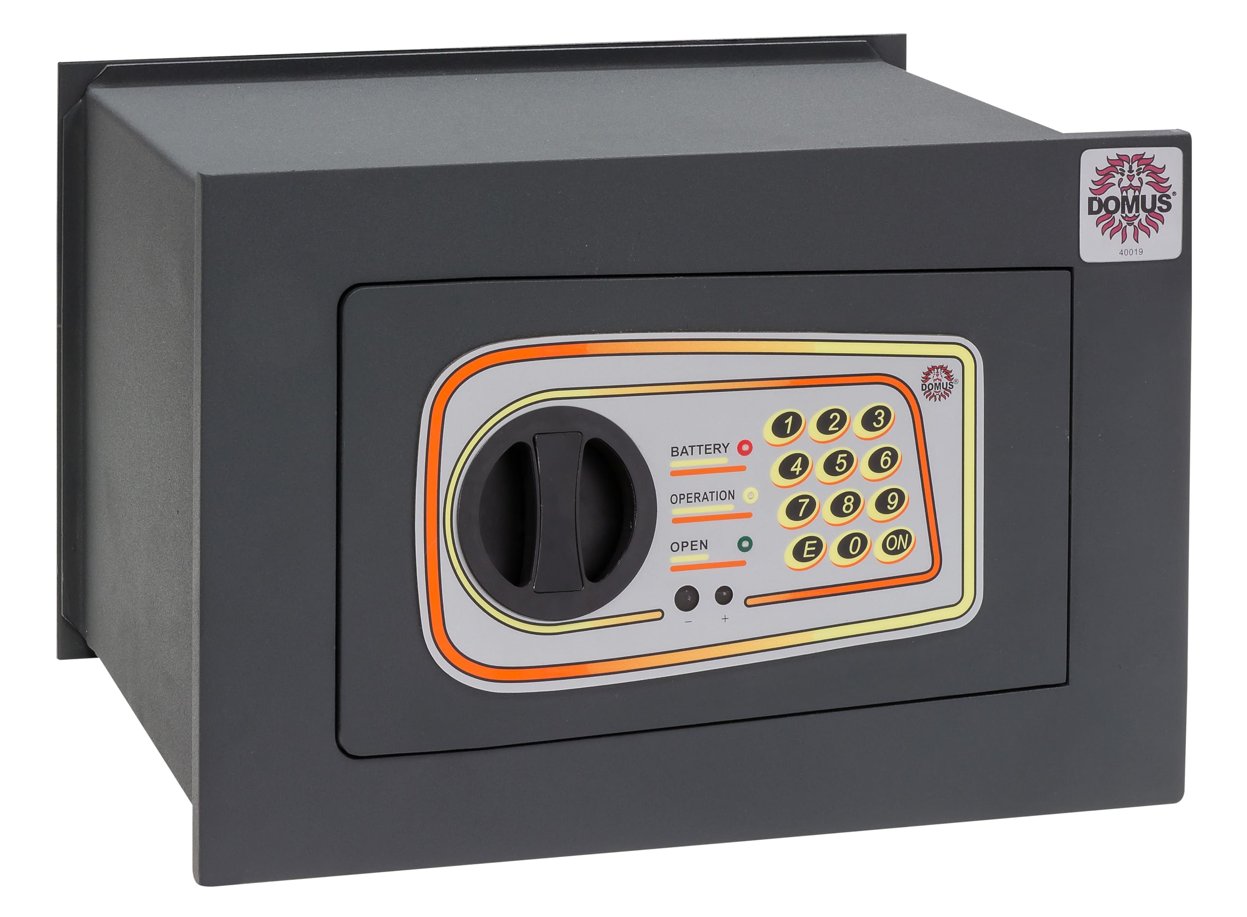 ARREGUI Logica D-DL/2 Coffre Fort Encastrable à Code | Épaisseur 10 mm | Coffre-Fort de Sécurité | Clavier à Combinaison | Coffre fort à Emmurer pour Maison, Bureau | Anti-percage | 10 L - 23x35x20 cm