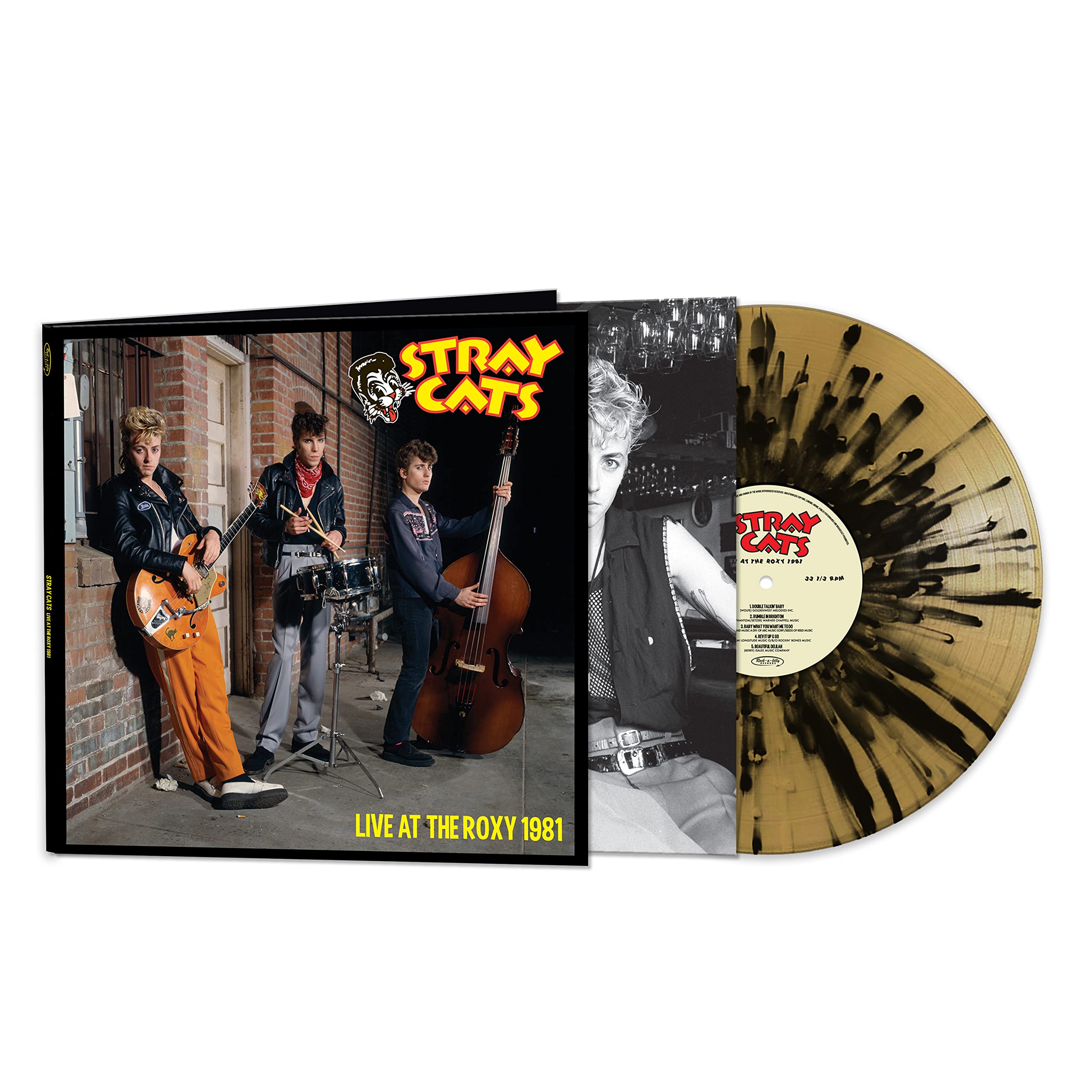 Live At The Roxy 1981 - Gold/black Splatter