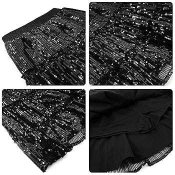 HTH glitter tiered skirt ブラック glitter tiered skirt – YZ