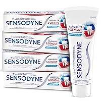 Sensodyne Dentifricio Sensibilità & Gengive, per Denti sensibili e Fastidi Gengivali