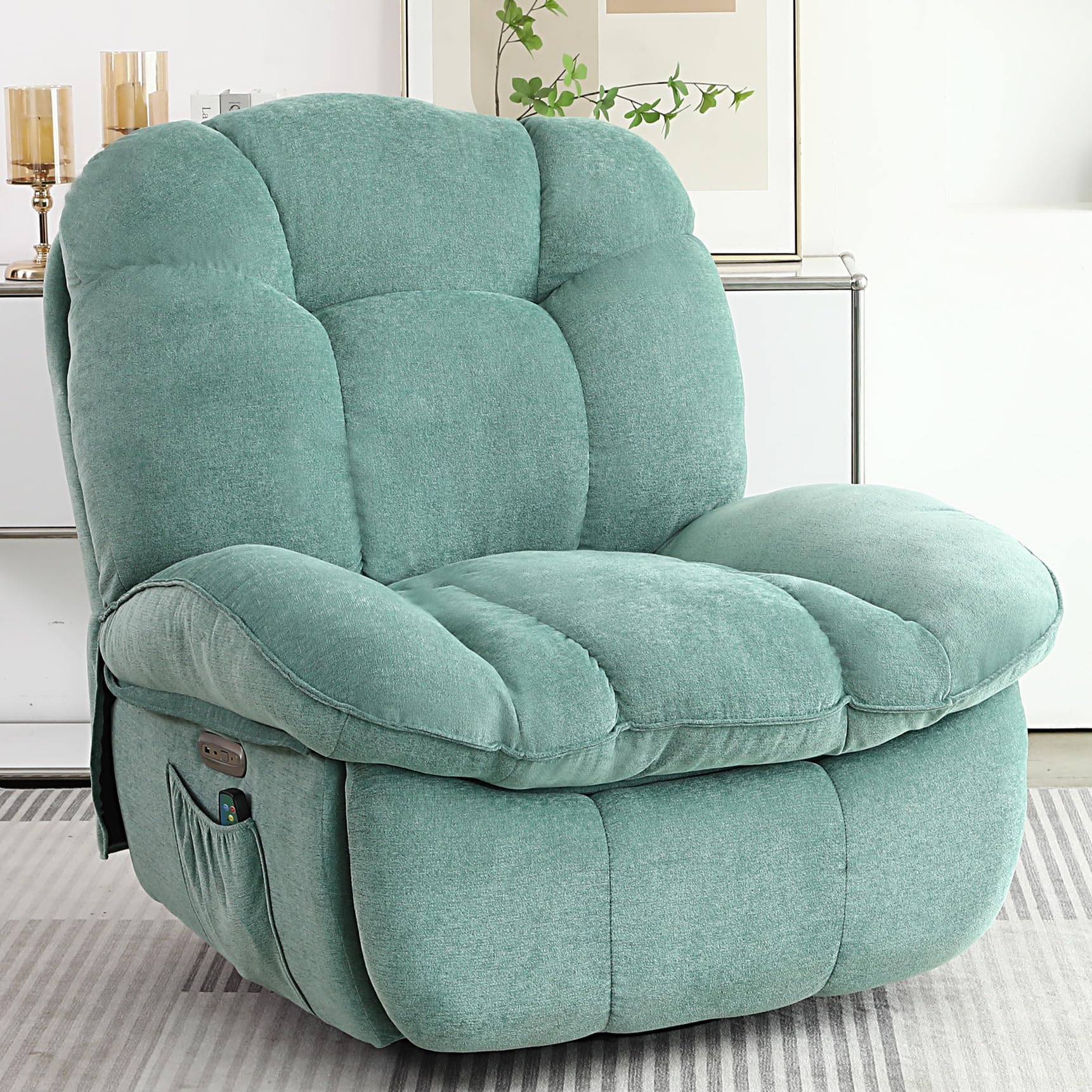 Amazon.com: DYHOME Power Recliner Chair Massage Rocker Recliner with ...