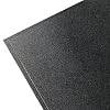 Falken Design Abs-bk-1-4 / 1212 Abs ورقة بلاستيكية محكم 1/4 (0.250) ، 12 × 12 - أسود ، بلاستيك